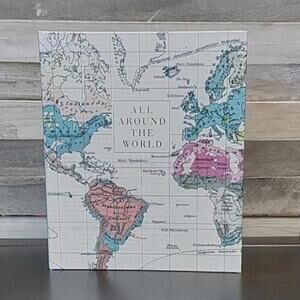 All around the World Address Book & Password Organizer | Markings by C.R. Gibson